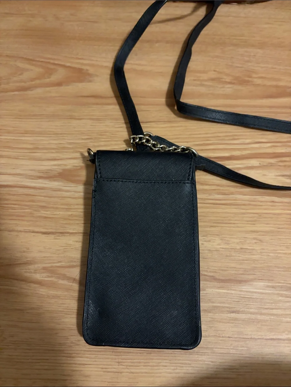 kate spade Black and White Owl Crossbody Phone Case